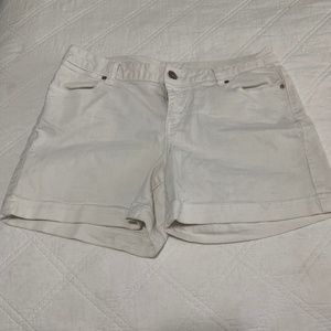 Maurice's Women's White Shorts